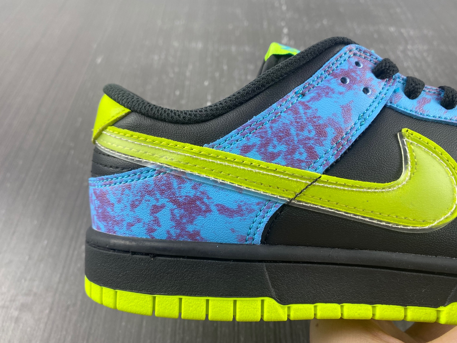 nike dunk low gs "acid wash" dv1694-900
