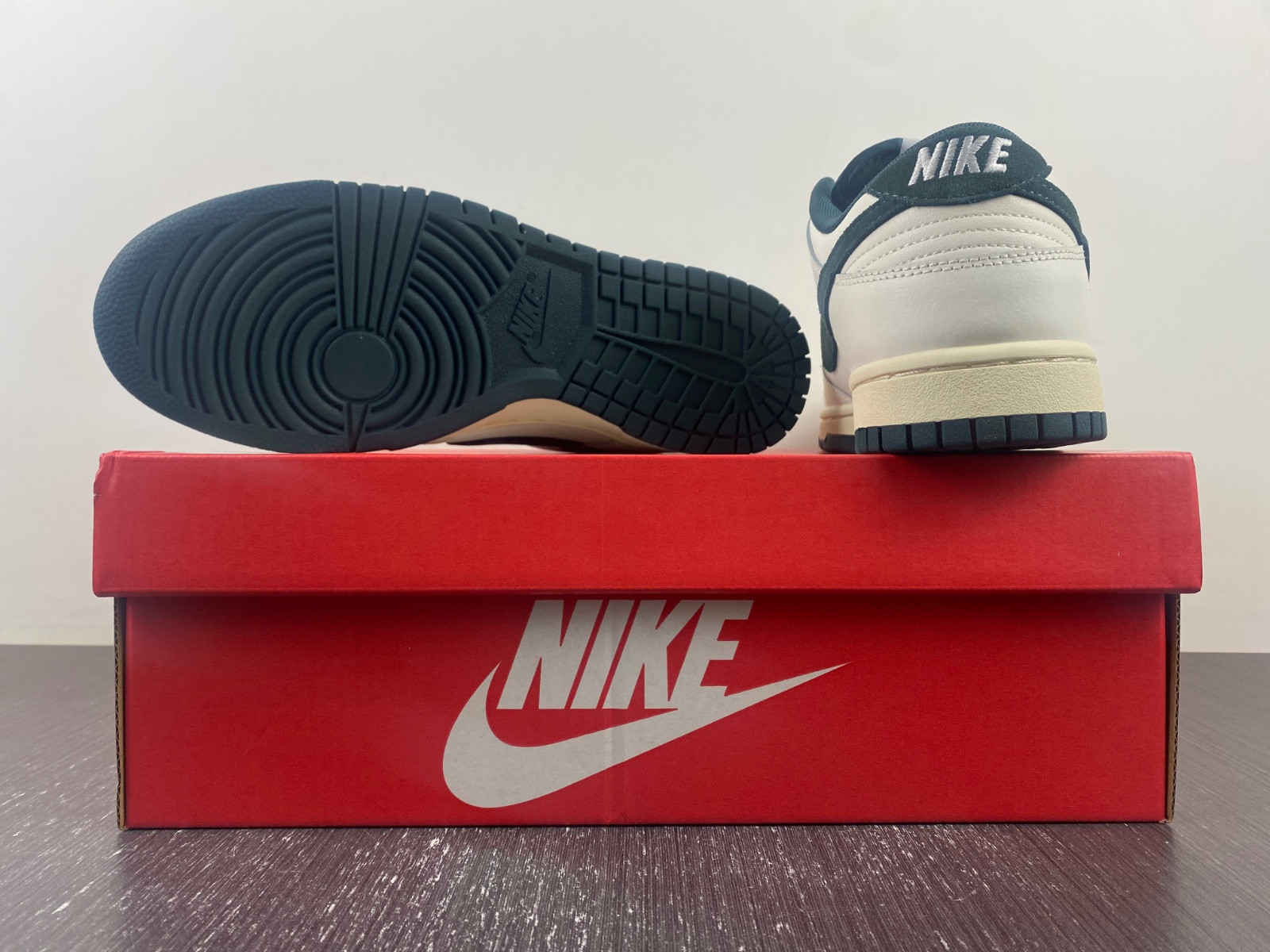 nike dunk low athletic department deep jungle fq8080-133