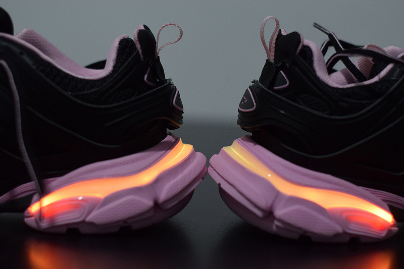 bc track mule clear sole sneakers 3.0 led