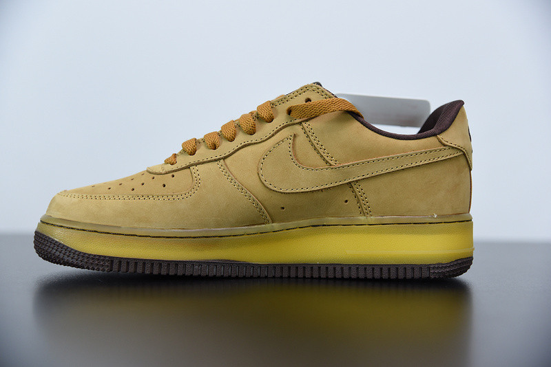 nike air force 1 low wheat dark mocha dc7504-700