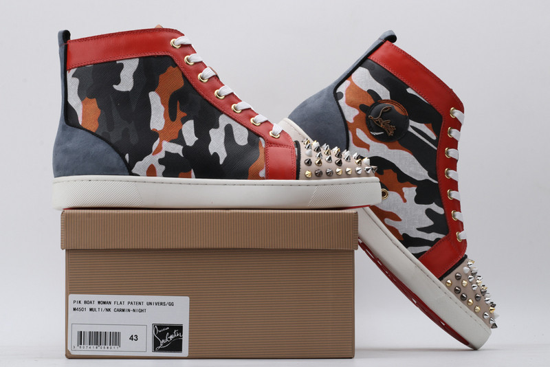 chian louin high top sneaker