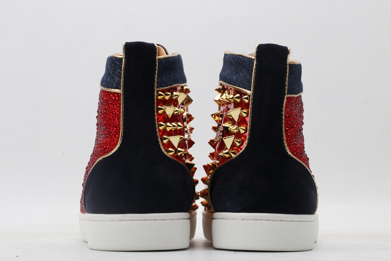 chian louin high top sneaker