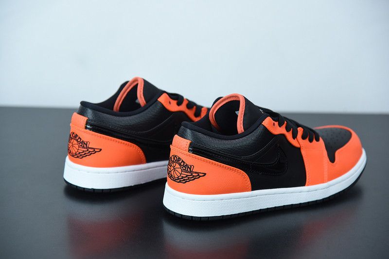 air jordan 1 low se black turf orange ck3022-008