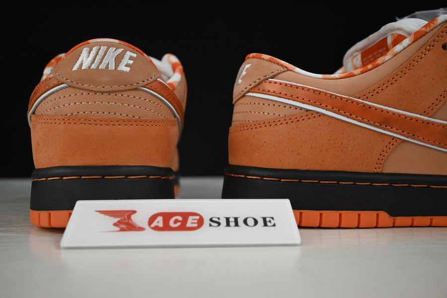 concepts x nike sb dunk low "orange lobster" fd8776-800