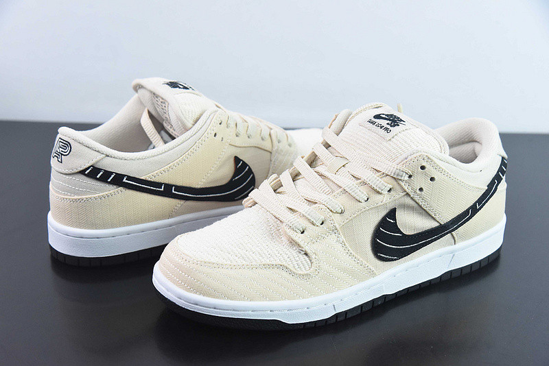 albino & preto x nike dunk low sb