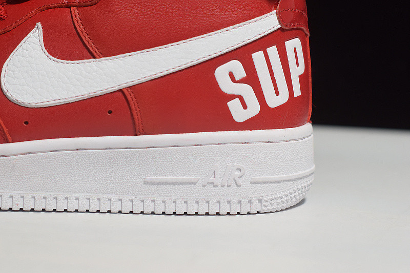 nike air force 1 high S*p*e sp "S*p*e" red 698696-610
