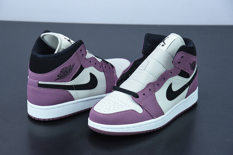 air jordan 1 mid se light mulberry dc7267-500