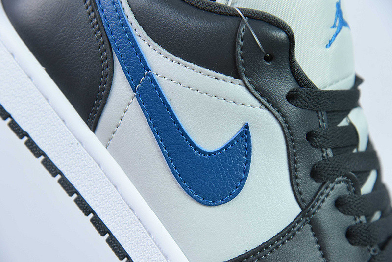 air jordan 1 low “anthracite/industrial blue” dc0774-040