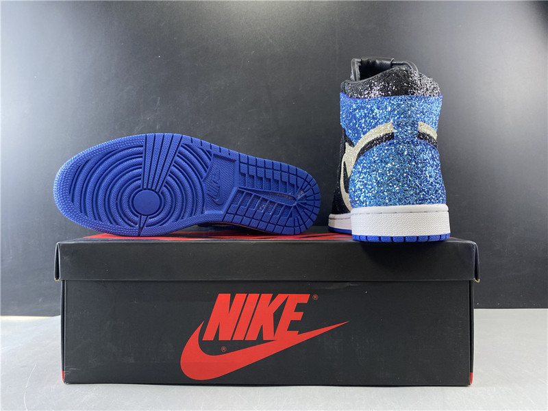 air jordan 1 x fragment design “glitter” ck5566-400