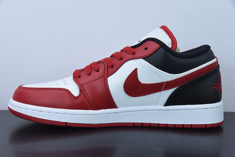 air jordan 1 low reverse black toe (w) dc0774-160