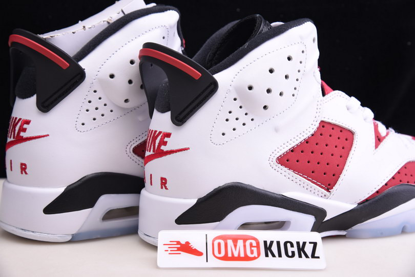 air jordan 6 retro "carmine" 2021 ct8529-106
