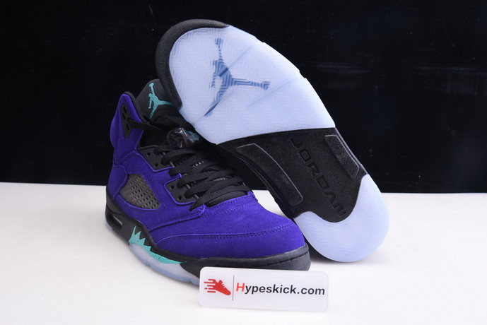 air jordan 5 retro "alternate grape" 136027-500